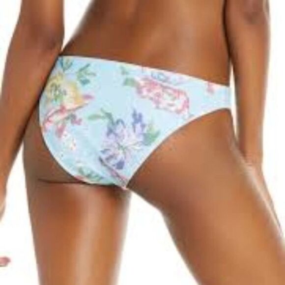 NEWChelsea 28 Blue Floral Swim Bottom Size Large - Picture 4 of 5